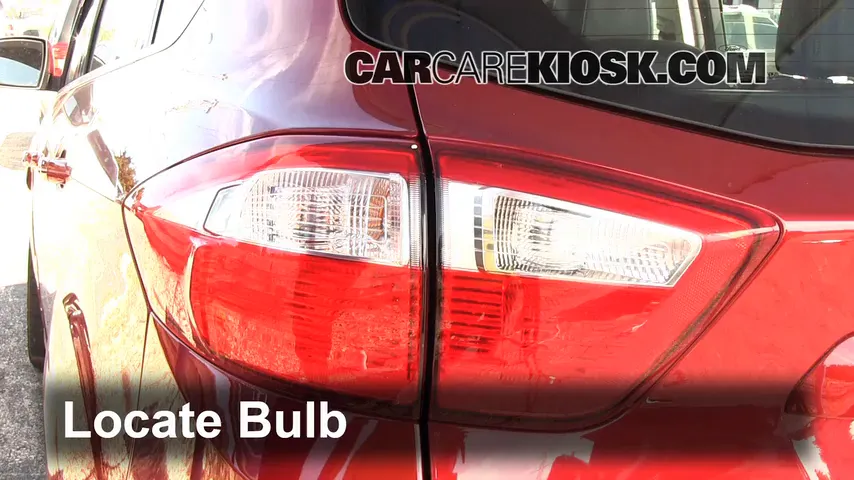 2013 Ford C-Max Hybrid SEL 2.0L 4 Cyl. Lights Tail Light (replace bulb)